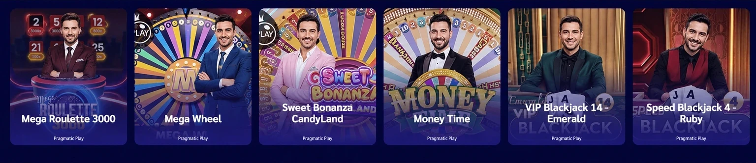 Shiny Wilds Casino live dealer games
