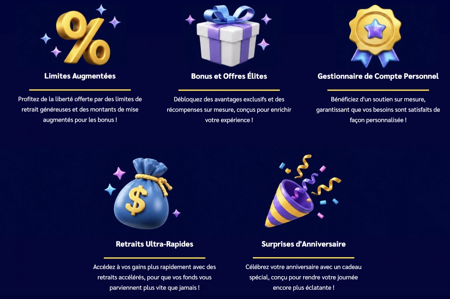 Shiny Wilds Casino VIP program